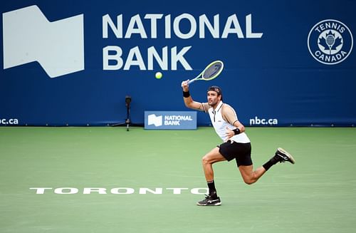 Matteo Berrettini at the 2023 Canadian Open.