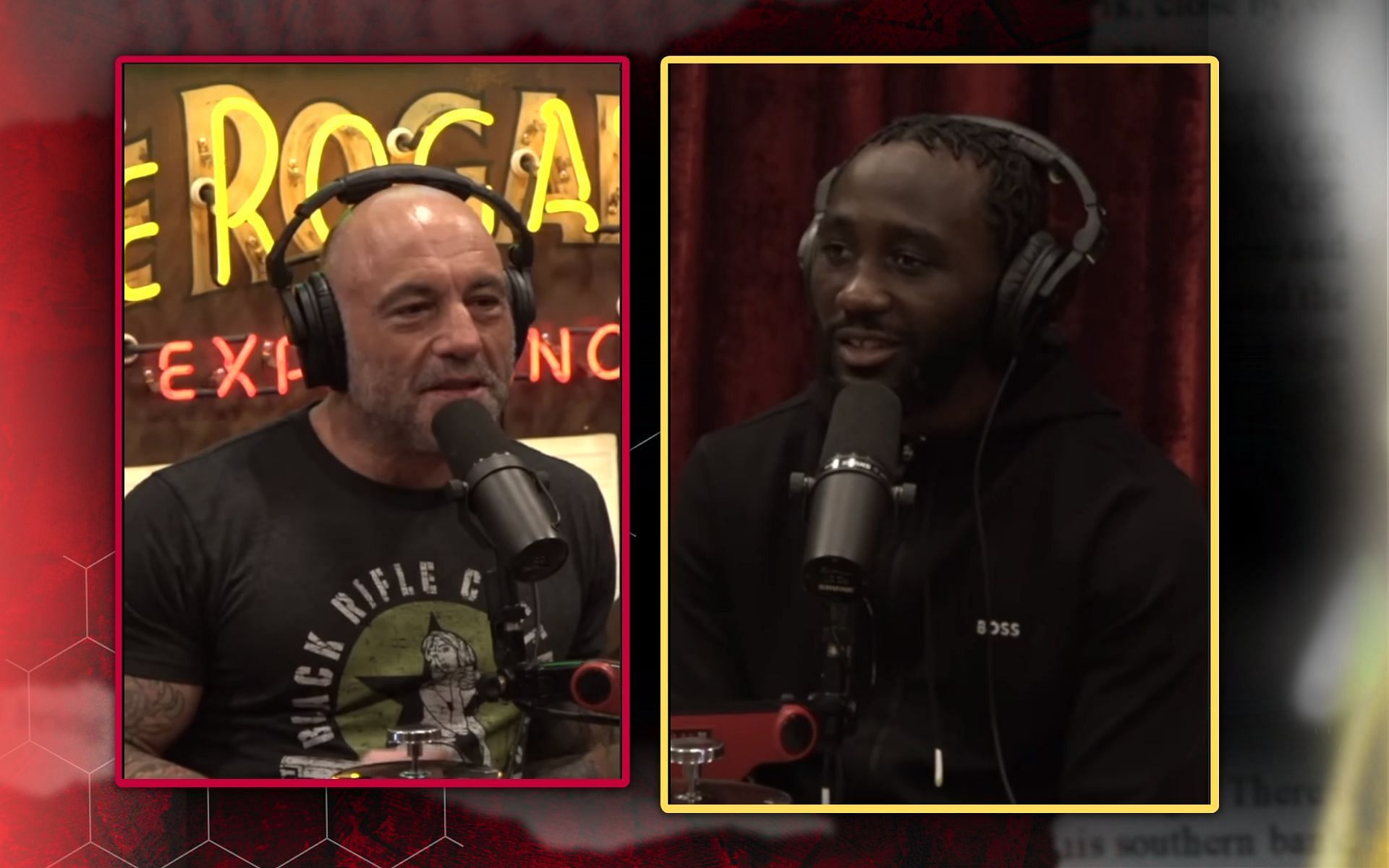 Terence Crawford on his potential transition to MMA [Image credits: @joeroganexperience]