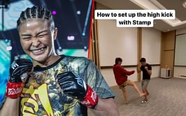 WATCH: Stamp Fairtex demonstrates how to set up her signature roundhouse kicks