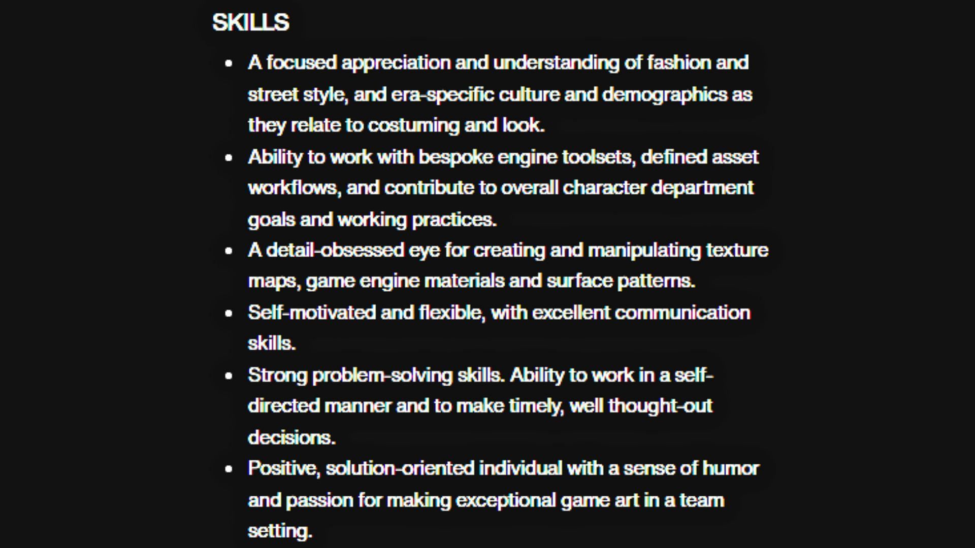 Rockstar requires candidates with an understanding of era-specific culture (Image via Rockstar Games)