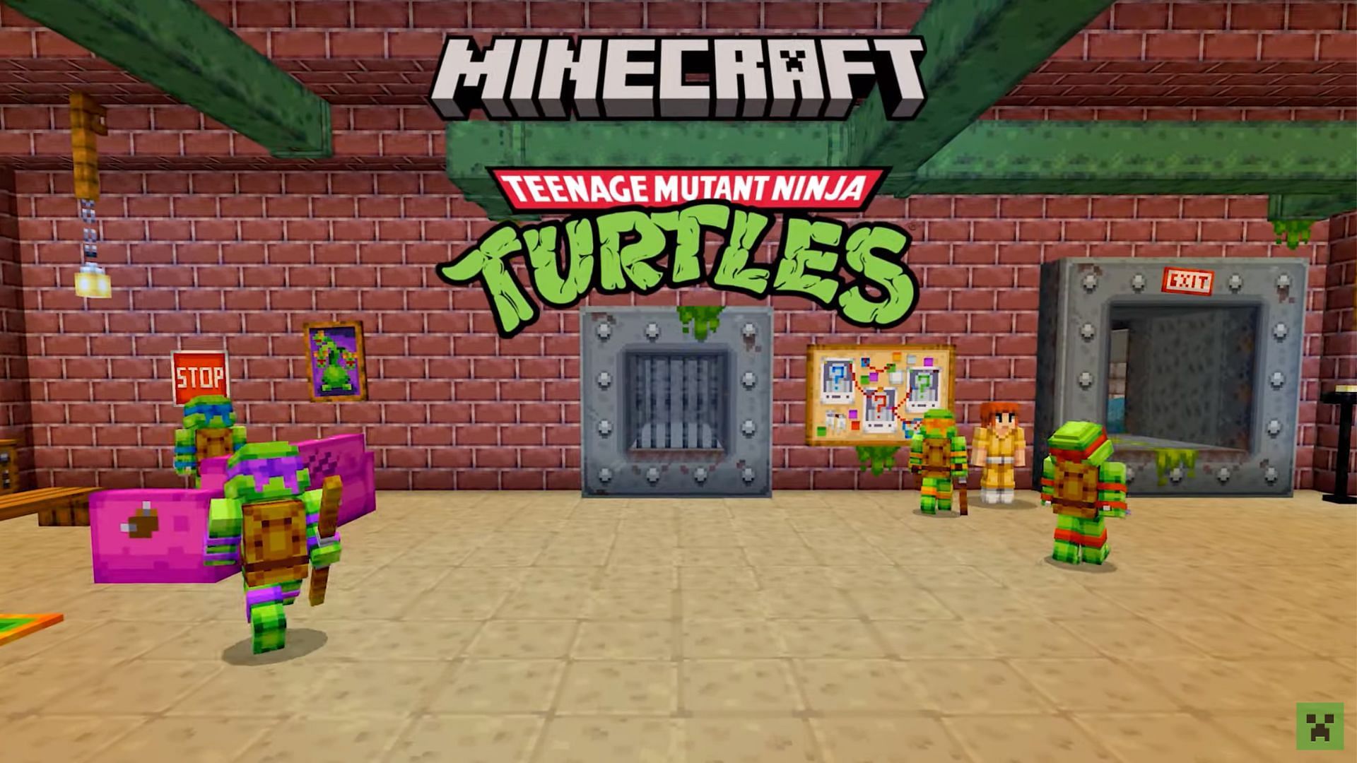 The latest official crossover (Image via Minecraft on YouTube)