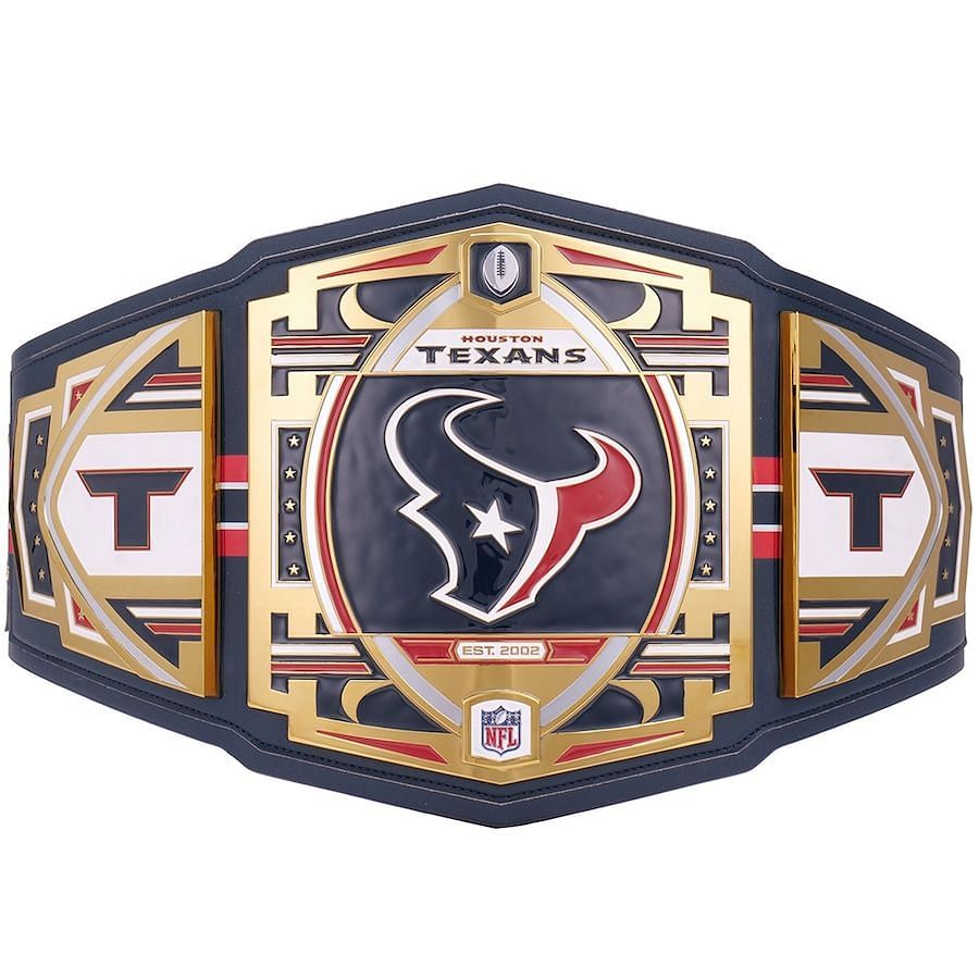 Houston Texans WWE NFL Legacy Title Belt