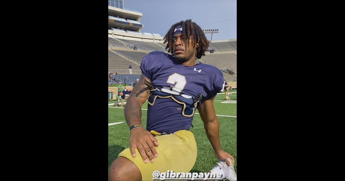 Gi&#039;Bran Payne (Instagram/@ndfootball)