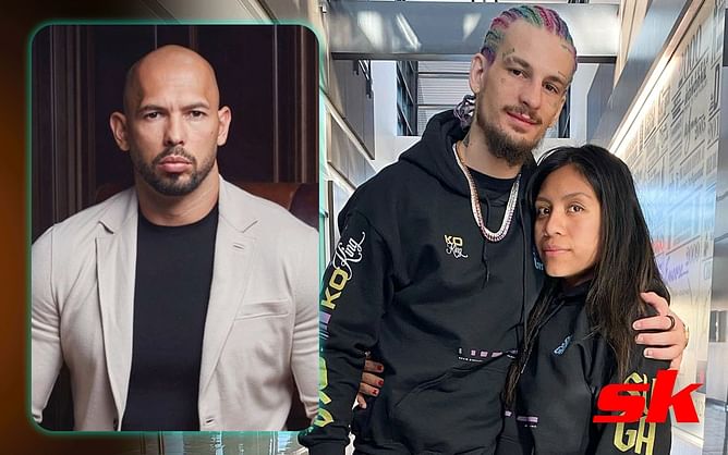 "Girls can't do that" - Sean O'Malley says Andrew Tate influenced him to not let his wife be with other men despite being in an open marriage