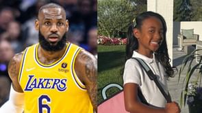 "My everything": LeBron James' heartfelt message to daughter Zhuri as she embarks on 3rd grade