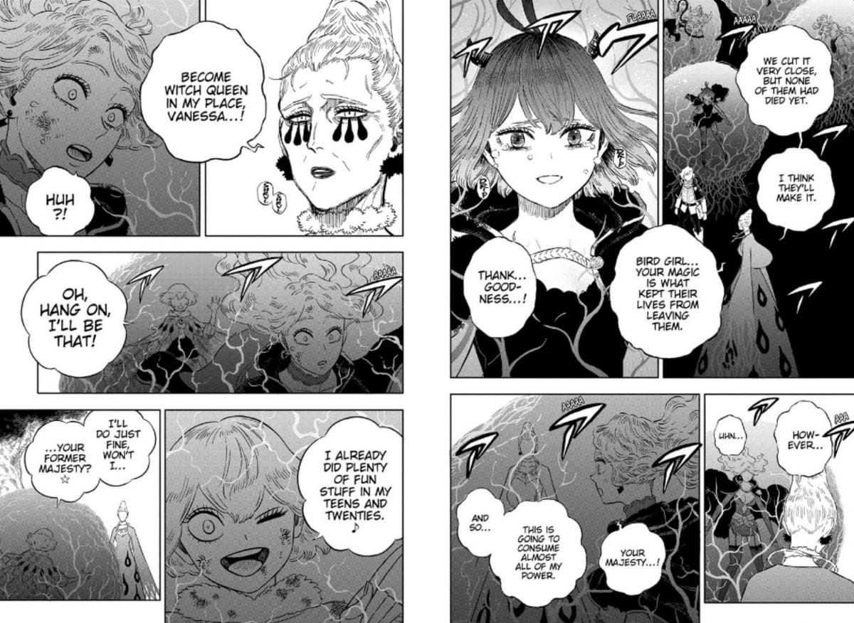Black Clover chapter 367: Asta shares his Anti-Magic with the rest of