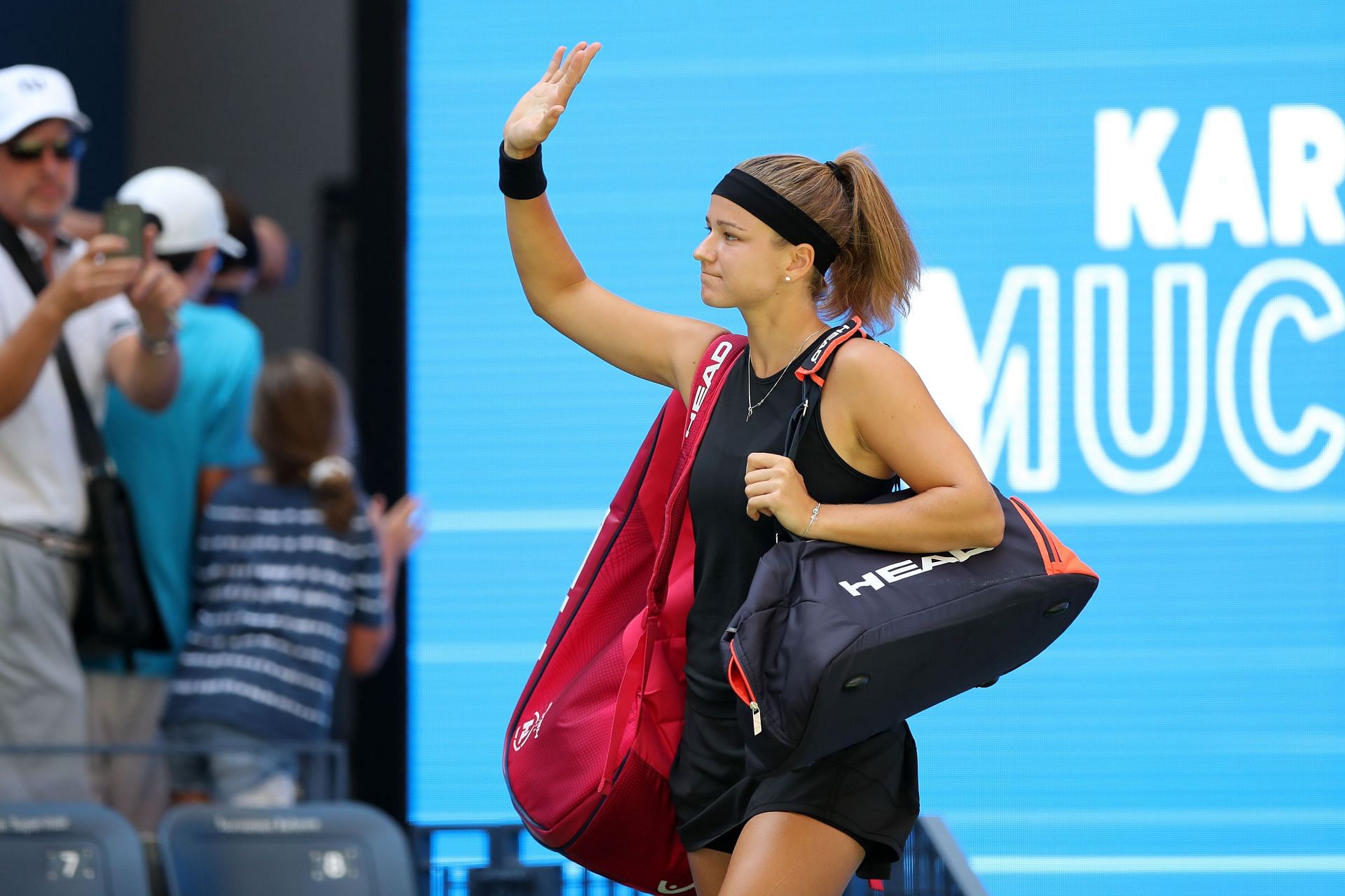 Karolina Muchova at the 2019 US Open.
