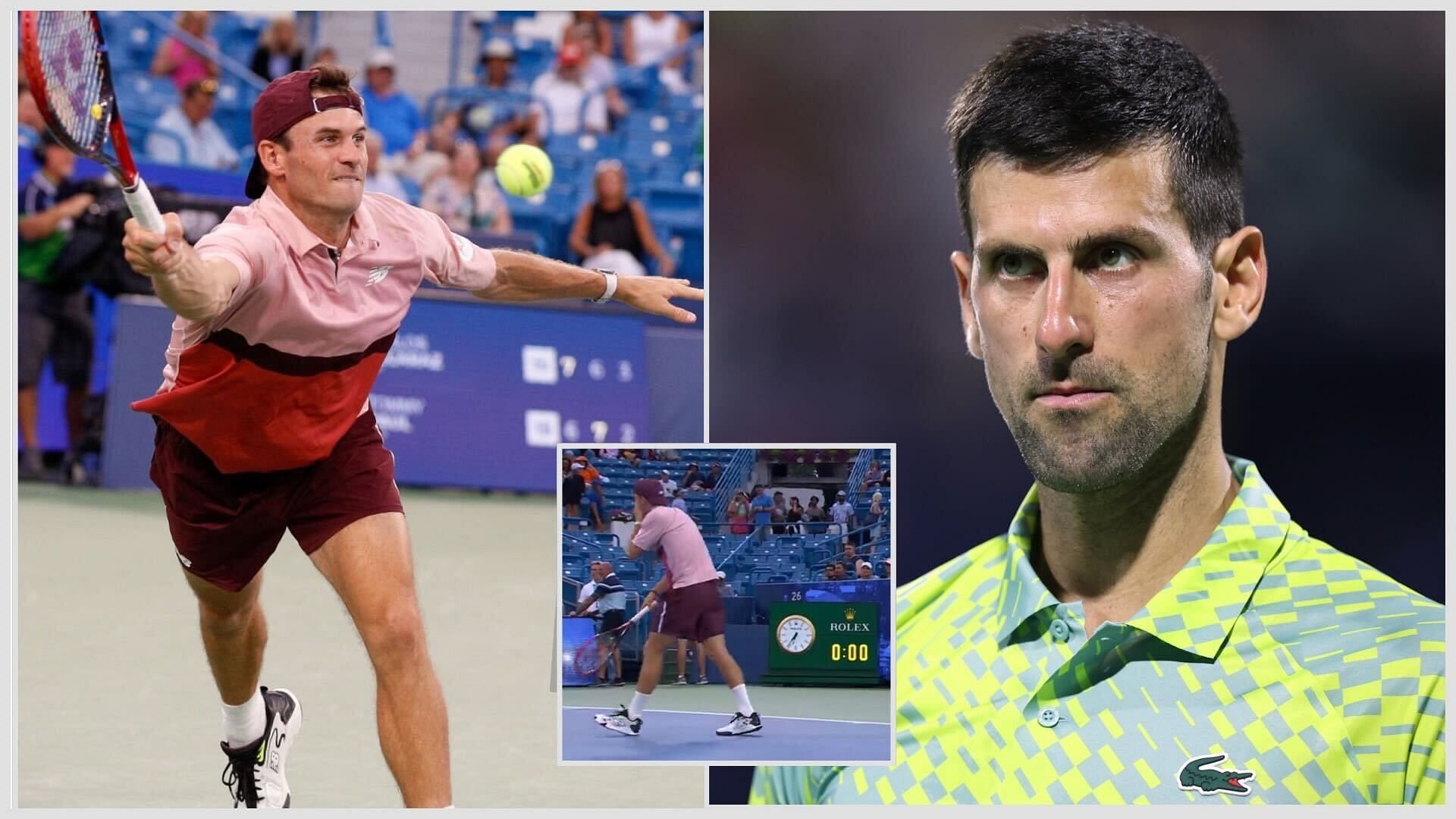 Novak Djokovic was infamously disqualified from the 2020 US Open