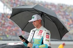 WATCH: The incident between Denny Hamlin and Christopher Bell in the NASCAR Cup Series race at Michigan