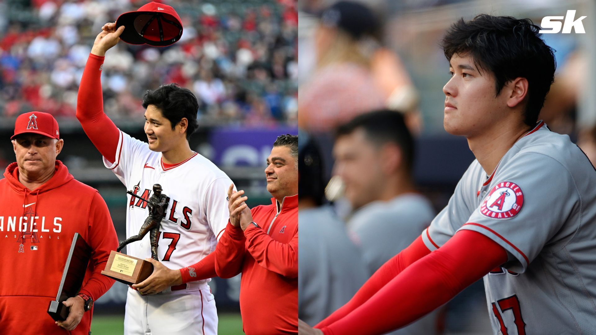 Shohei Ohtani of the Los Angeles Angels