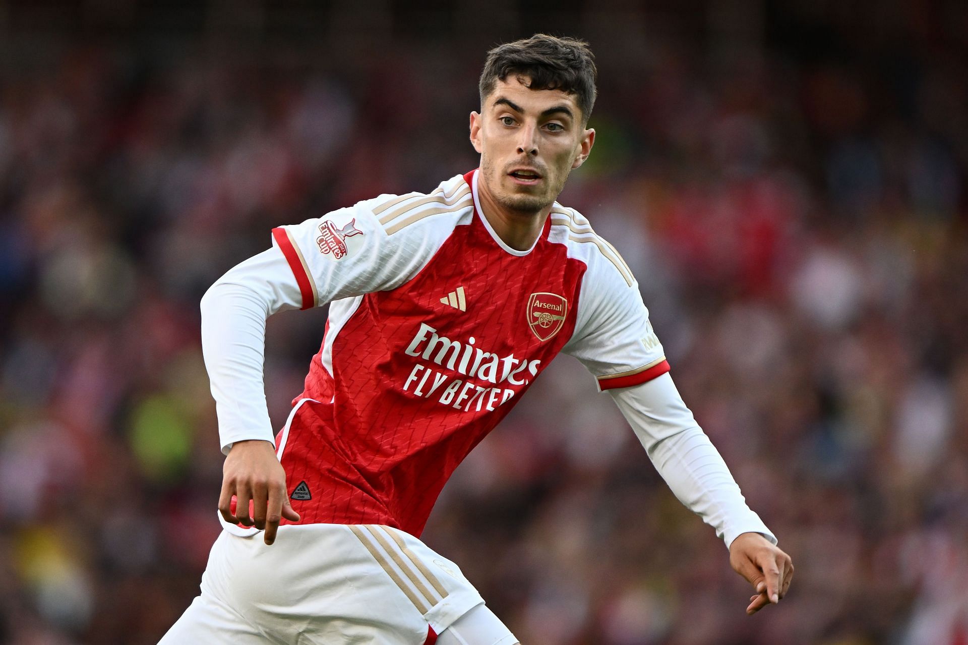 Kai Havertz has arrived at the Emirates this summer.