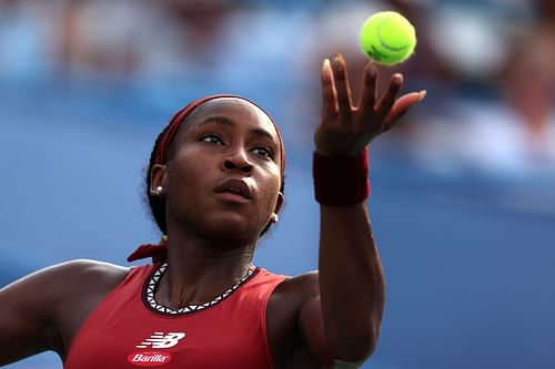 Coco Gauff at the 2023 Citi Open.