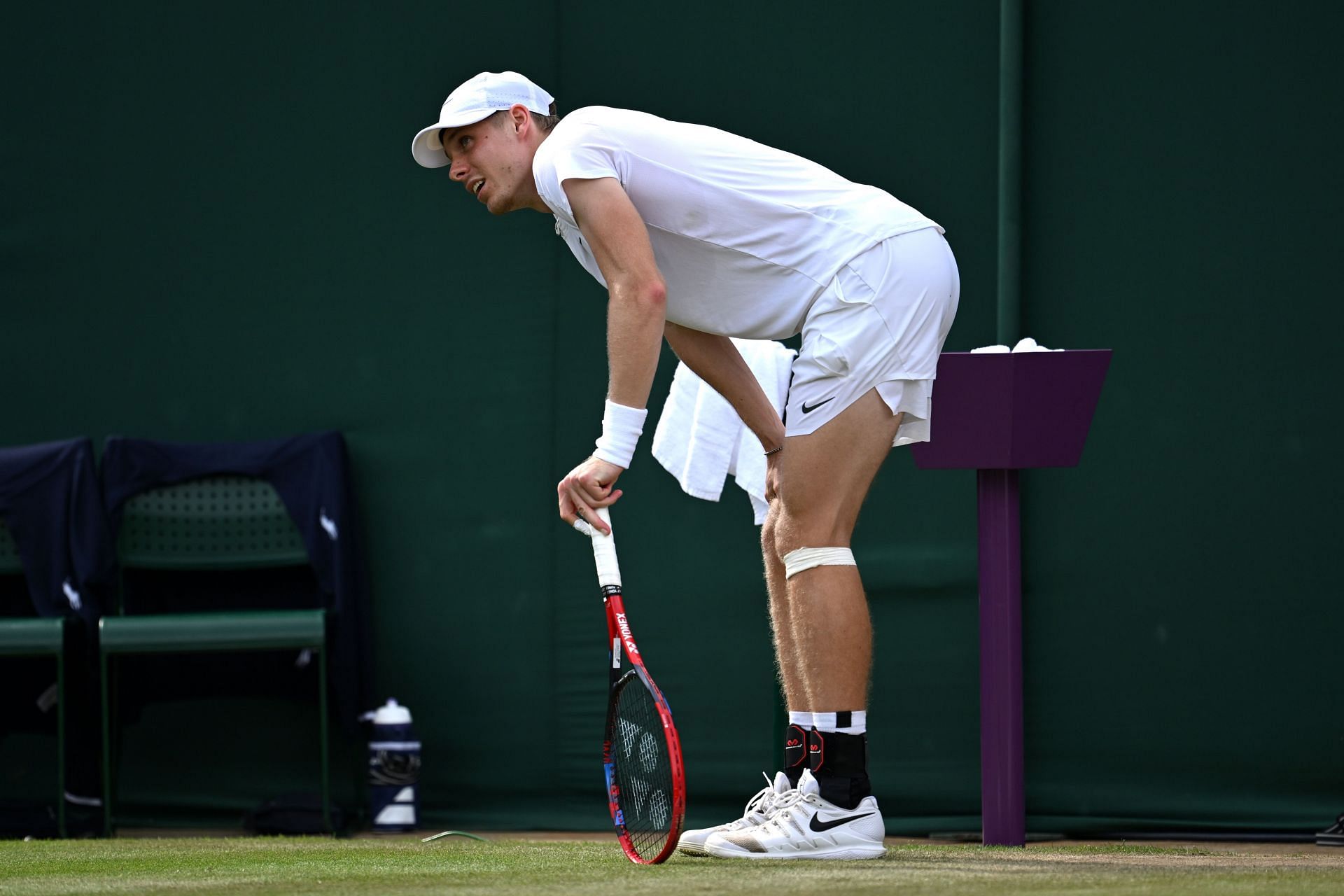 Denis Shapovalov at the 2023 Wimbledon Championships