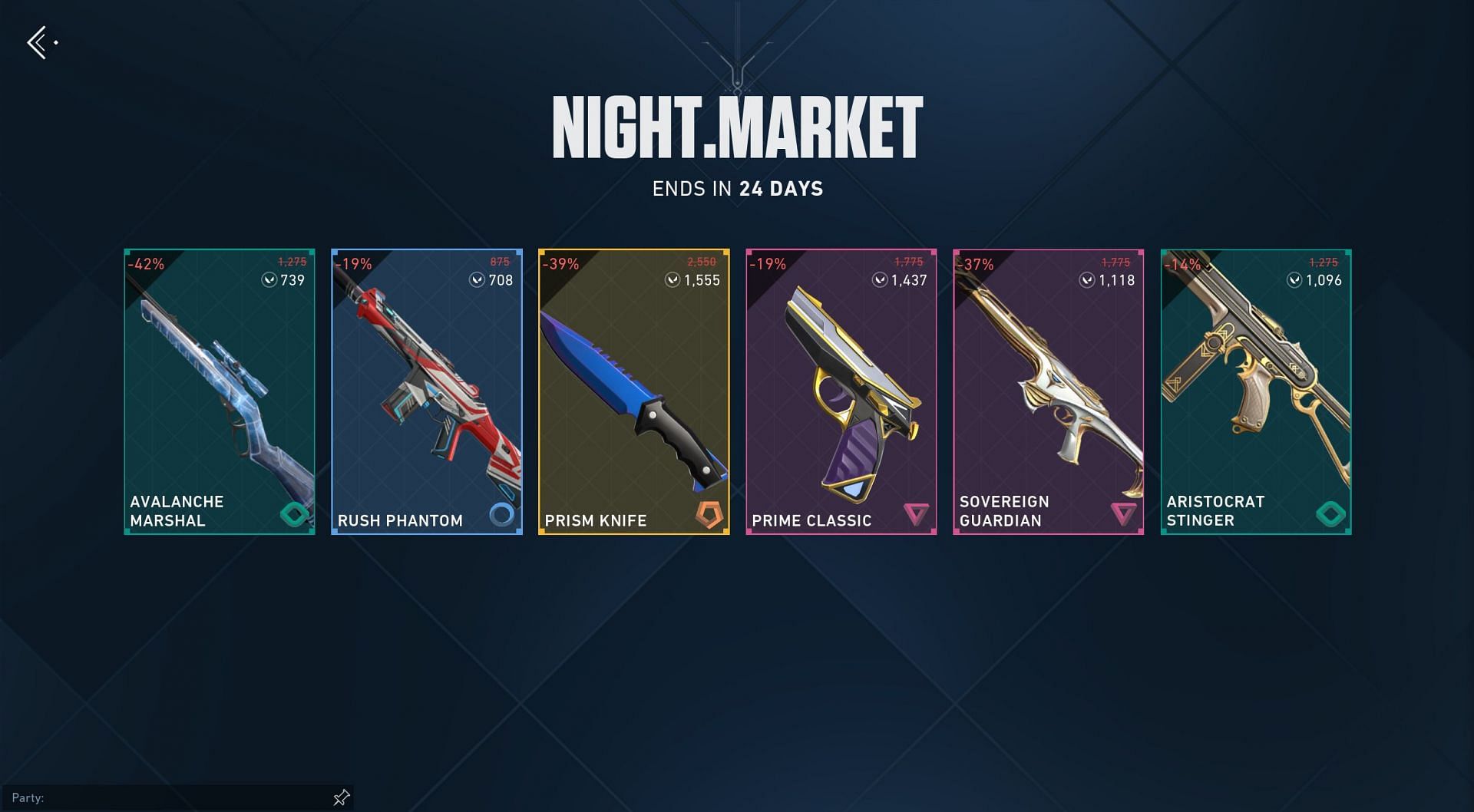 Valorant Night Market (Image via Riot Games)