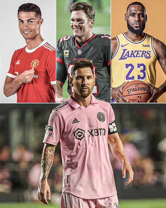 Lionel Messi Tops Tom Brady and LeBron James, Breaking Shirt Sales Record  in First 24 hours