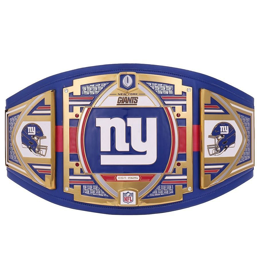 New York Giants WWE NFL Legacy Title Belt