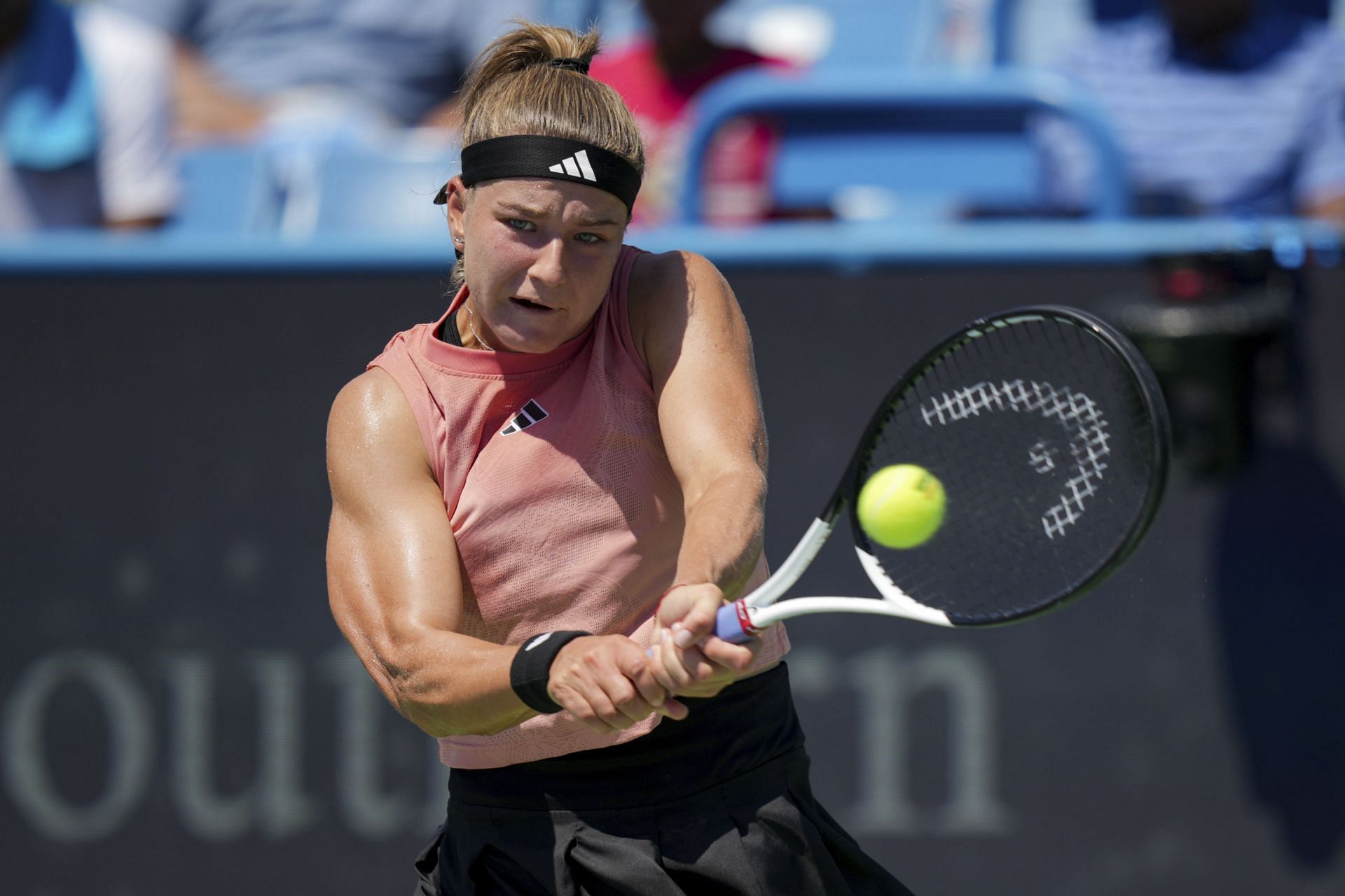 Karolina Muchova at the 2023 Cincinnati Open