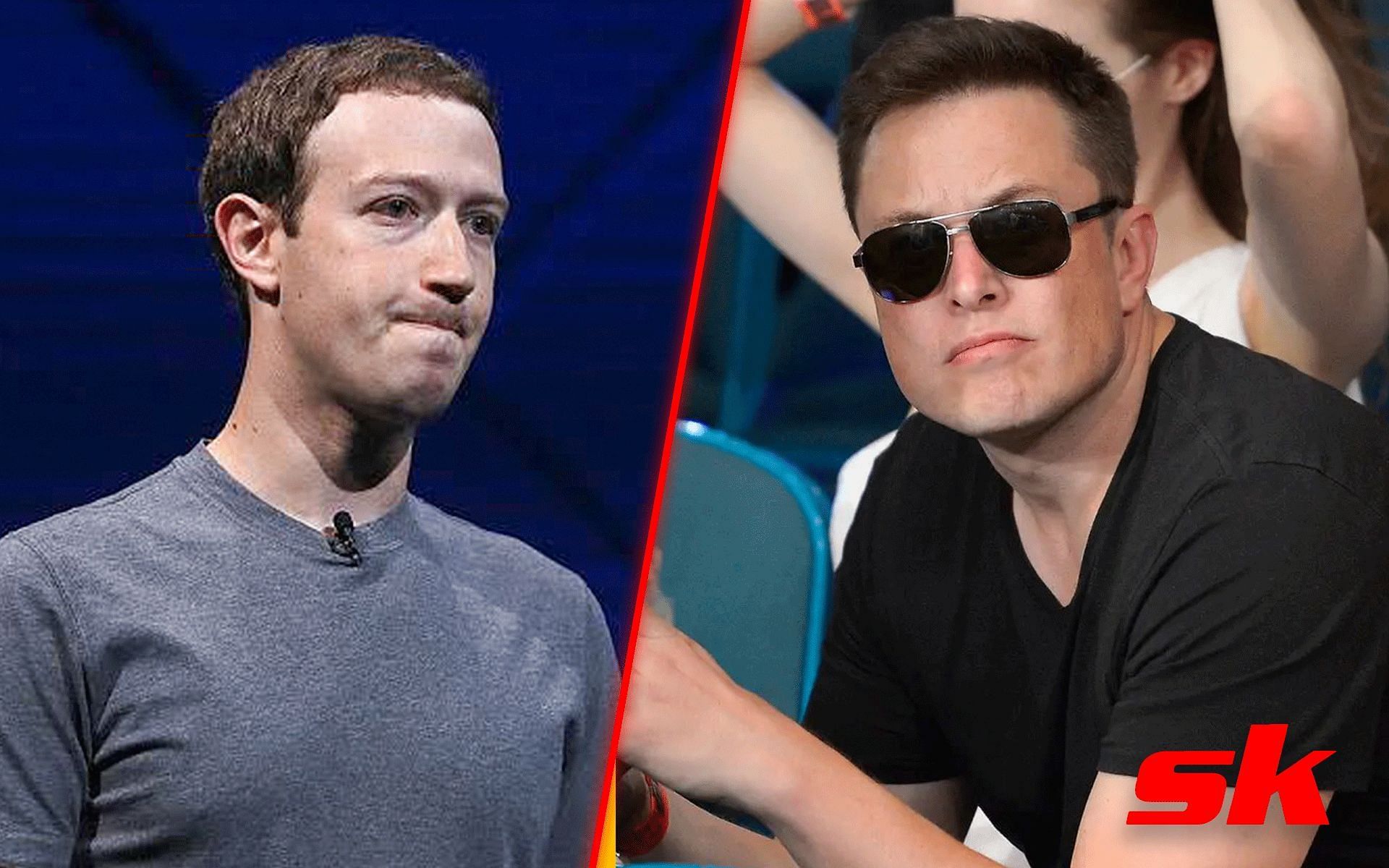 Mark Zuckerberg (Left), Elon Musk (Right) [Image courtesy: @dahtgirl_ajex, @alx on Twitter]