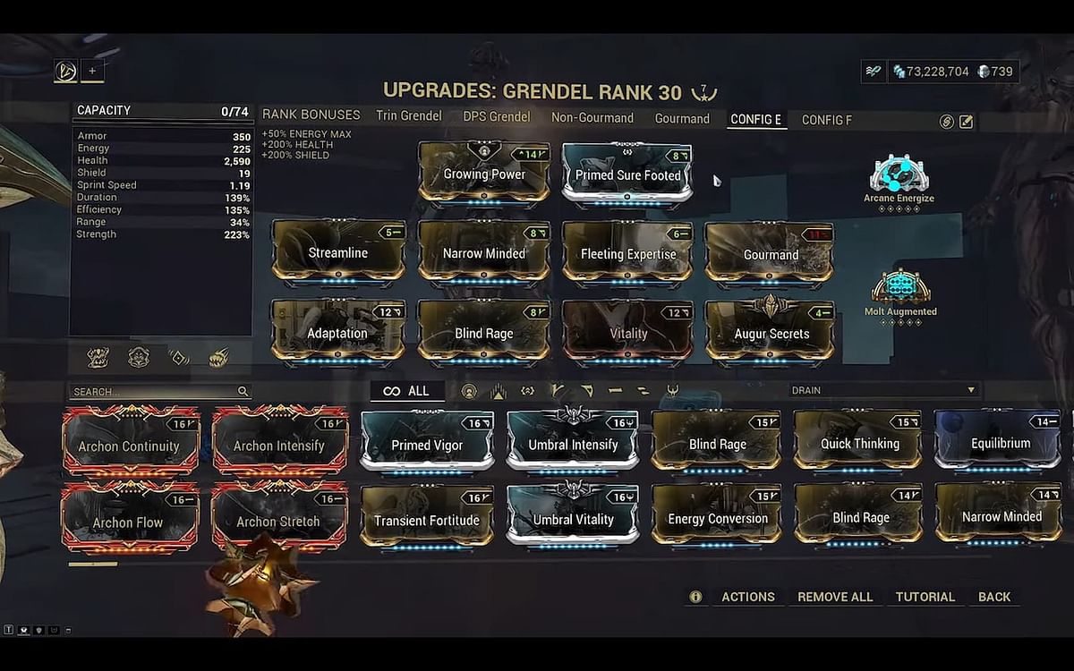 Warframe Grendel build guide farming locations, augment mods, and more