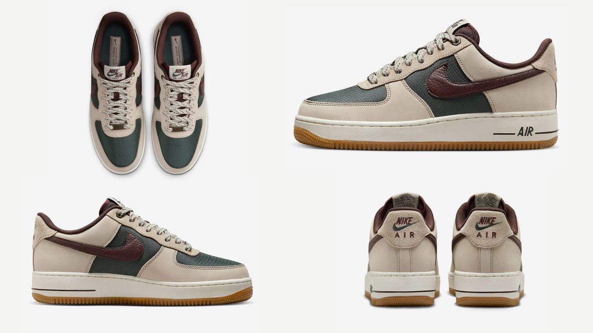 Nike Air Force 1 Low "Cream Vintage Green" shoes Where to get, price, and more details explored