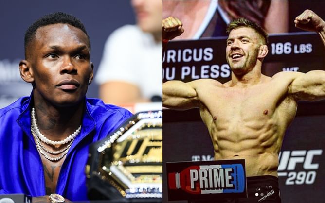 Israel Adesanya labels potential clash against Dricus du Plessis "one of the most important fights in sporting history"