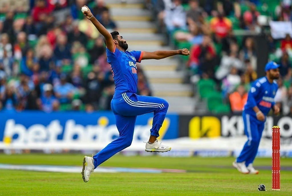 Jasprit Bumrah bowled an impressive spell in the first T20I against Ireland. [P/C: Twitter]