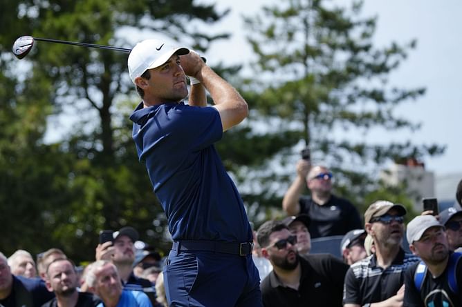 When will Scottie Scheffler tee off on Thursday at the 2023 FedEx St. Jude Championship?