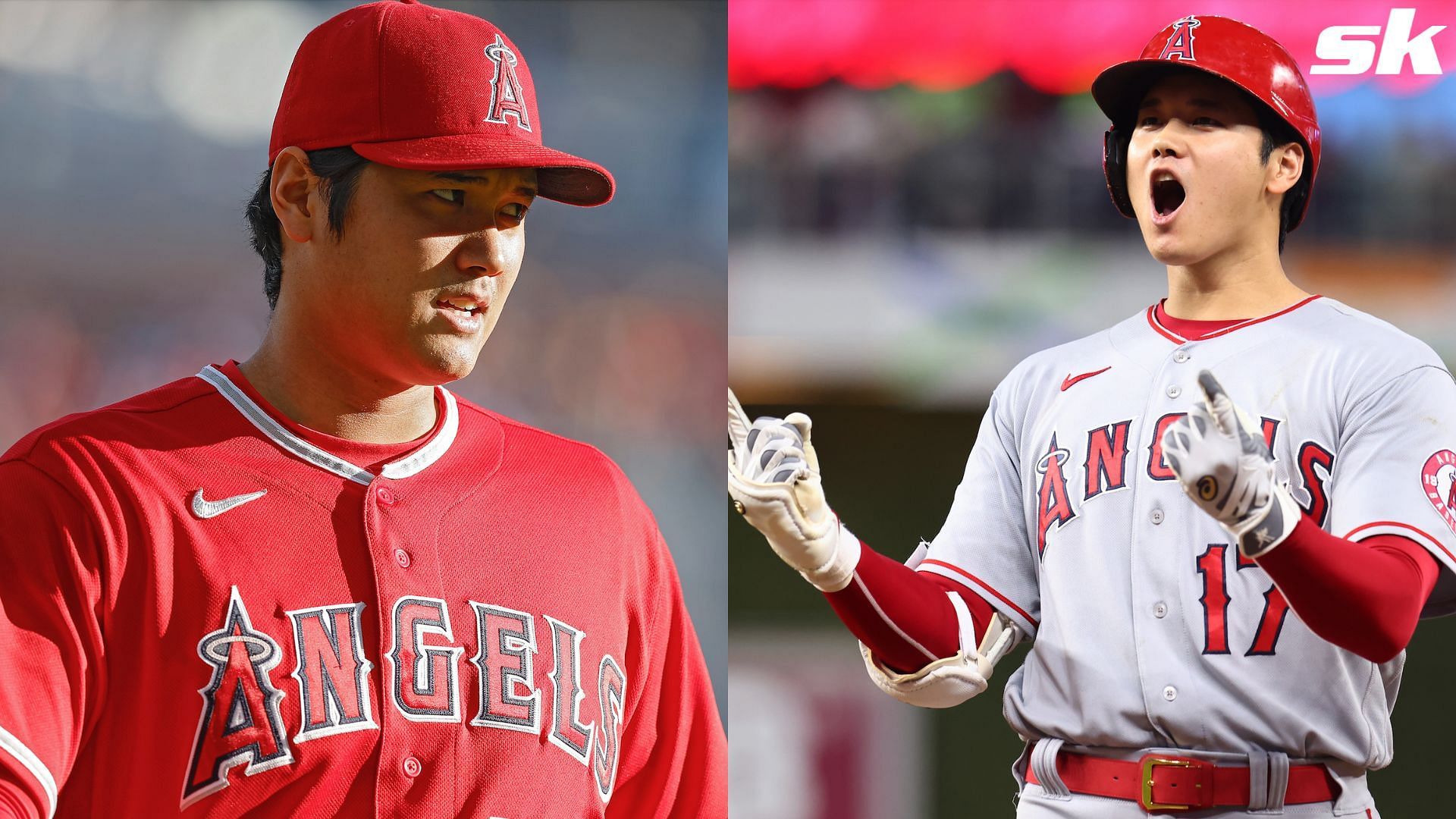 Ohtani becomes 1st in MLB history with 10 wins, 40 HRs in season