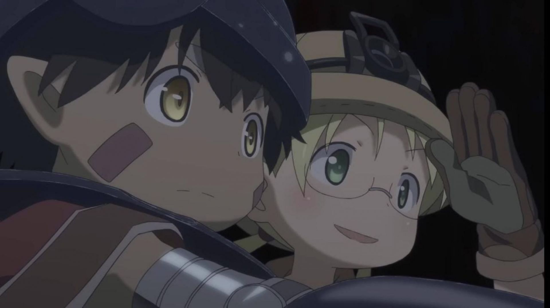 Riko and Reg as seen in the anime (Image via Kinema Citrus)