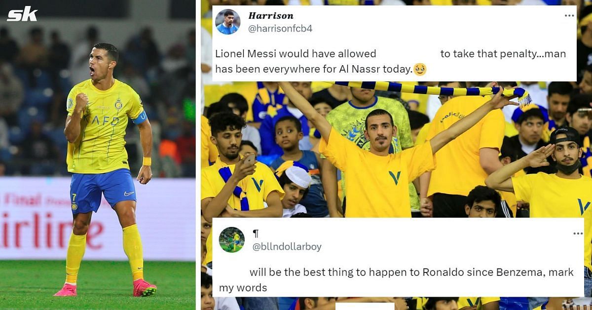 Fans on Twitter believe Sadio Mane carried Cristiano Ronaldo against Al-Shorta 