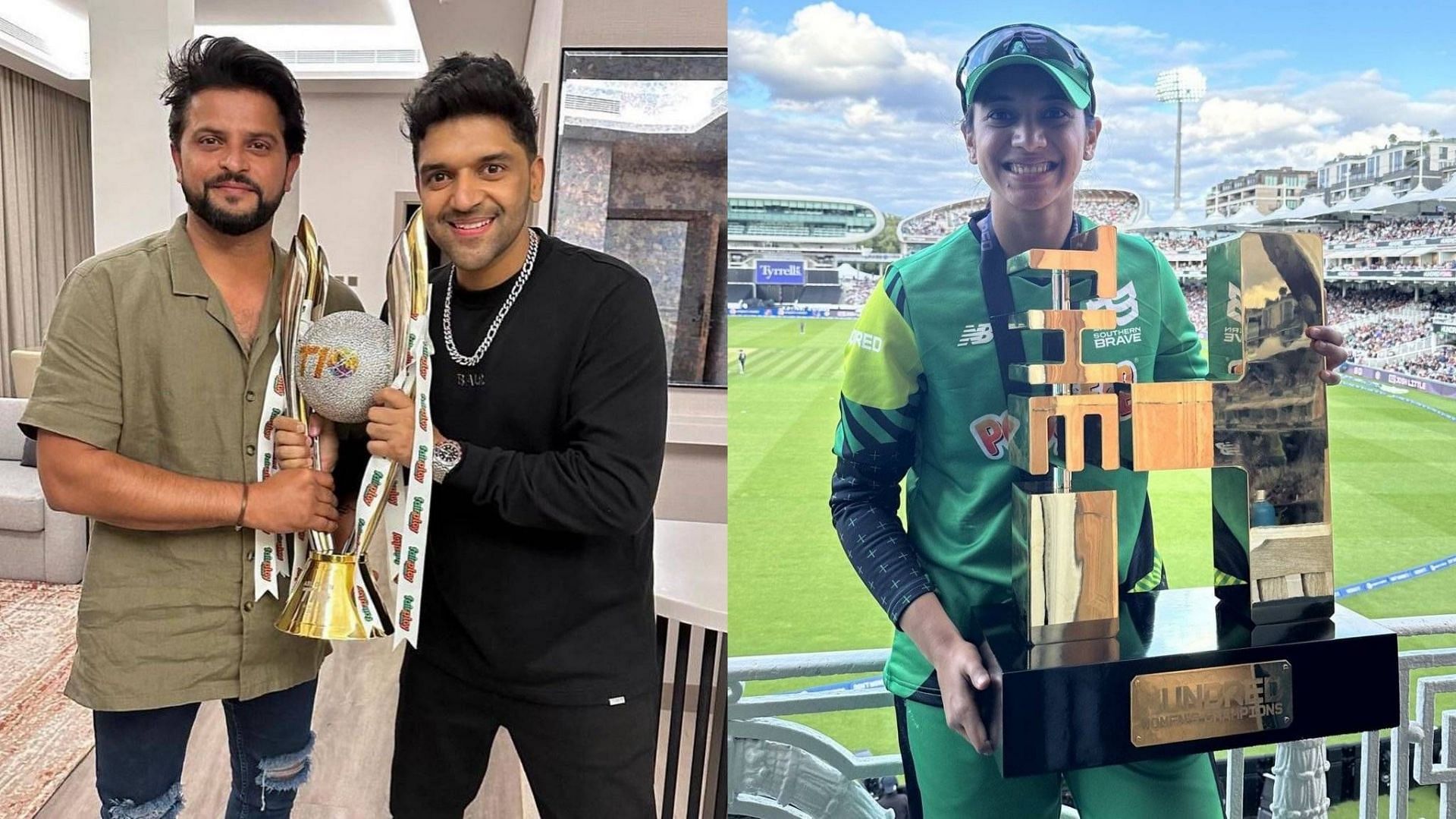 Suresh Raina and Smriti Mandhana have won championships outside India