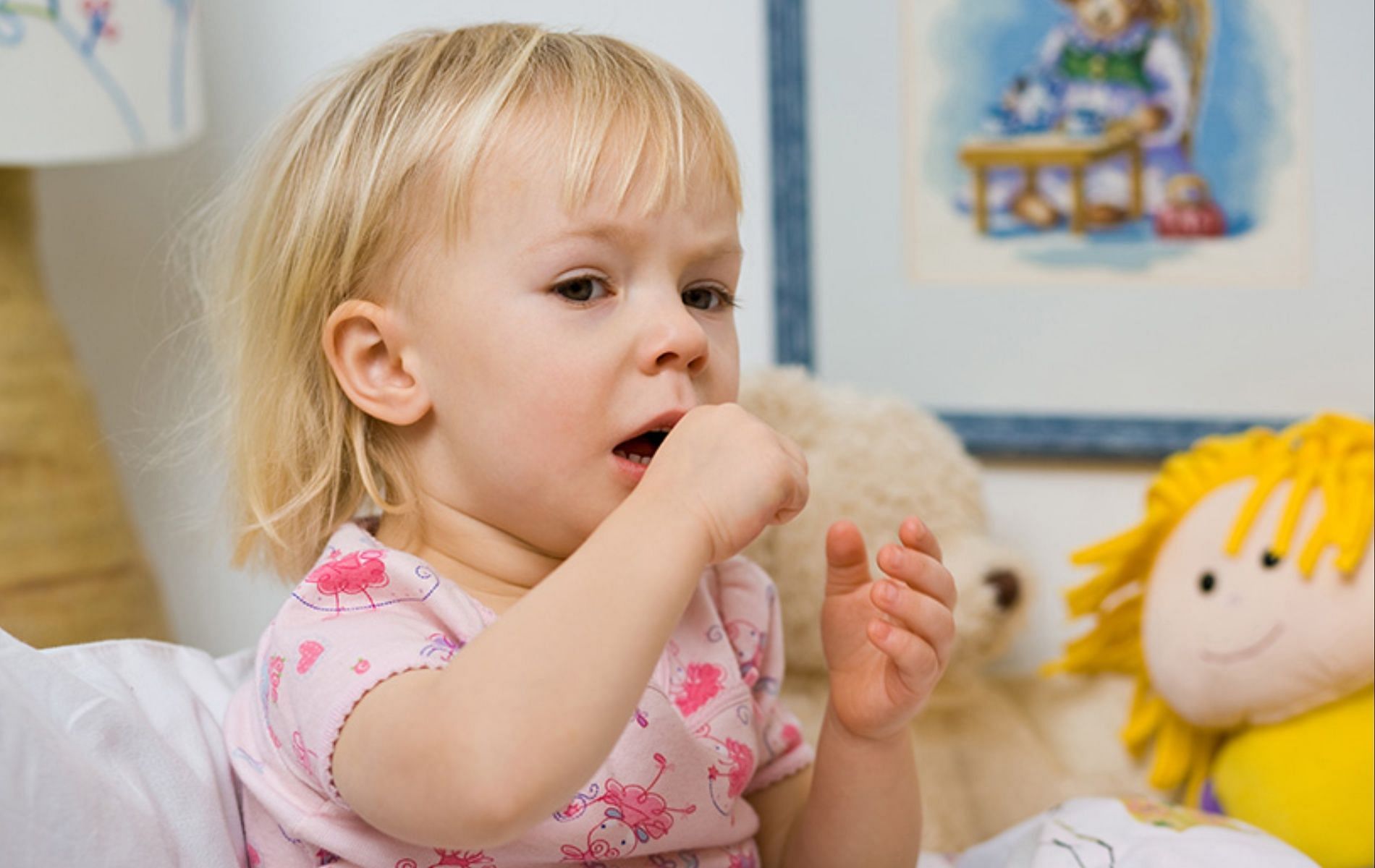 Croup infection involves swellings around the vocal cords (Image via Children&#039;s Wisconsin)