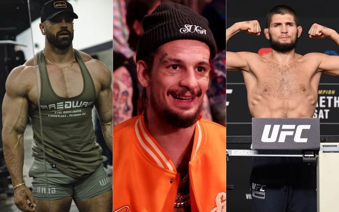 "No shot" - Sean O'Malley reacts to Bradley Martyn's "silly" claim about taking on Khabib Nurmagomedov in street wrestling