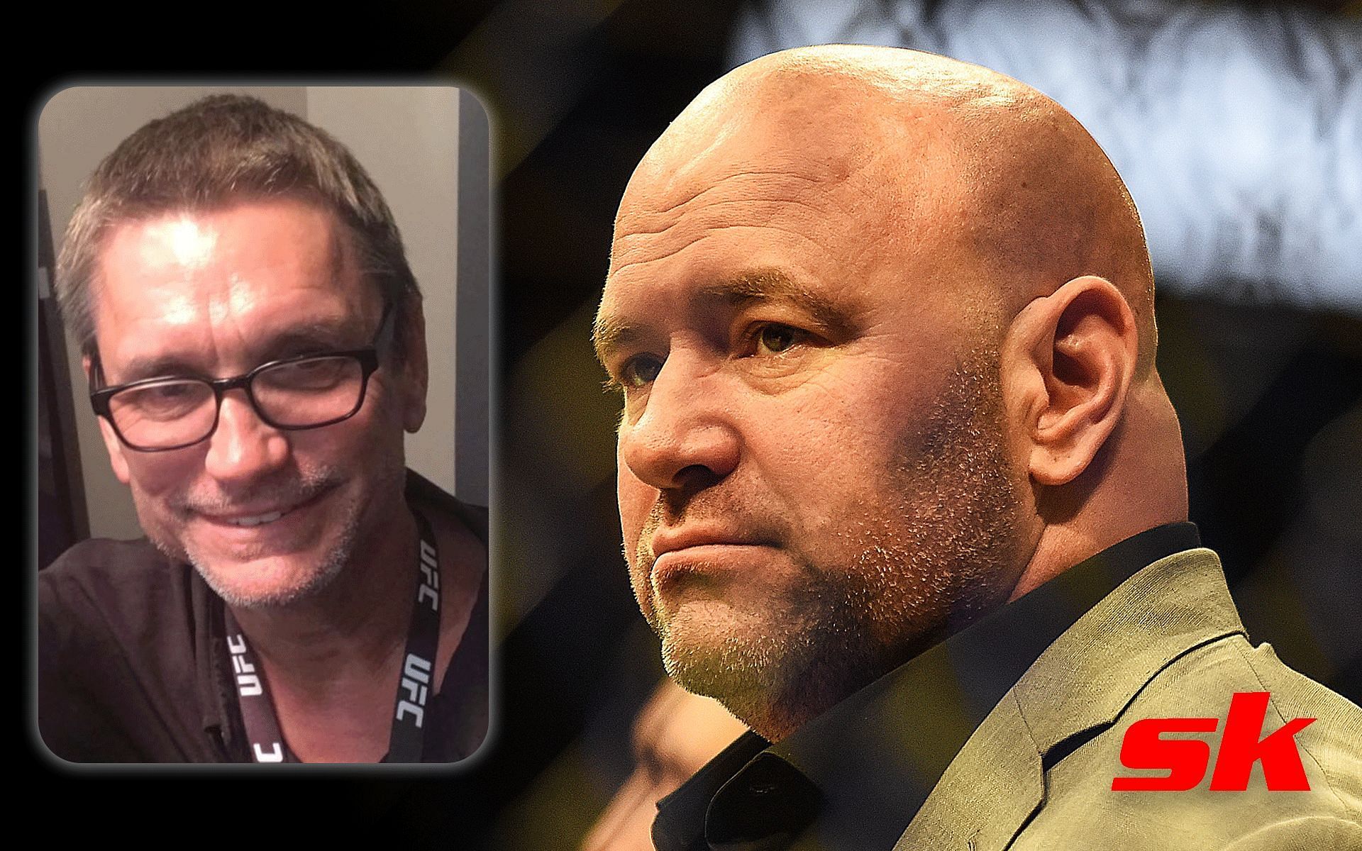 Kevin Lynch (Left) and Dana White (Right) [Images via: @danawhite on Instagram]