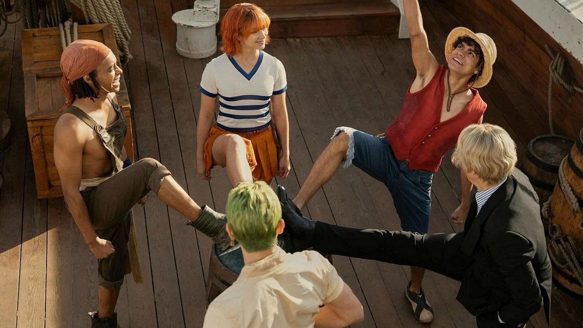 One Piece Live-Action series team releases behind-the-scenes clip (Image via Netflix)