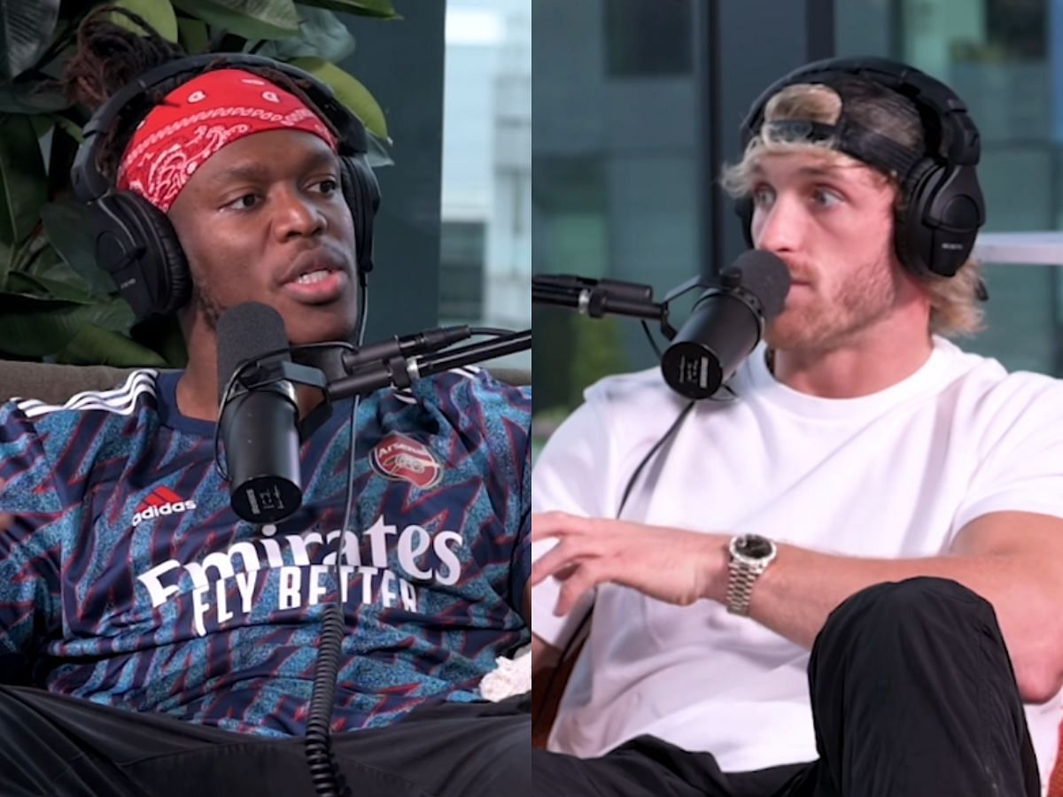 Logan Paul and KSI discuss recent posts made by Dillon Danis (Image via YouTube)