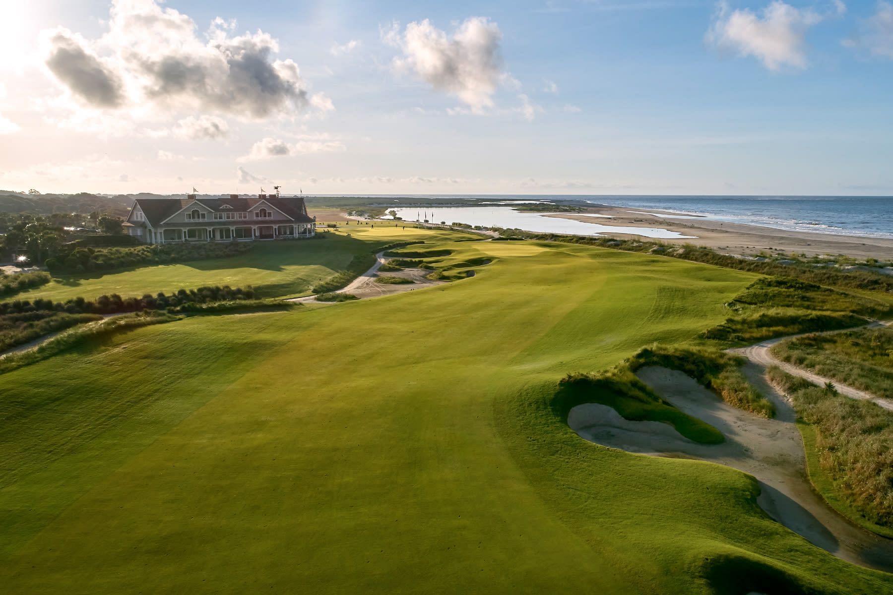 Aerial Shot of the Ocean Course (via PGA Tour)