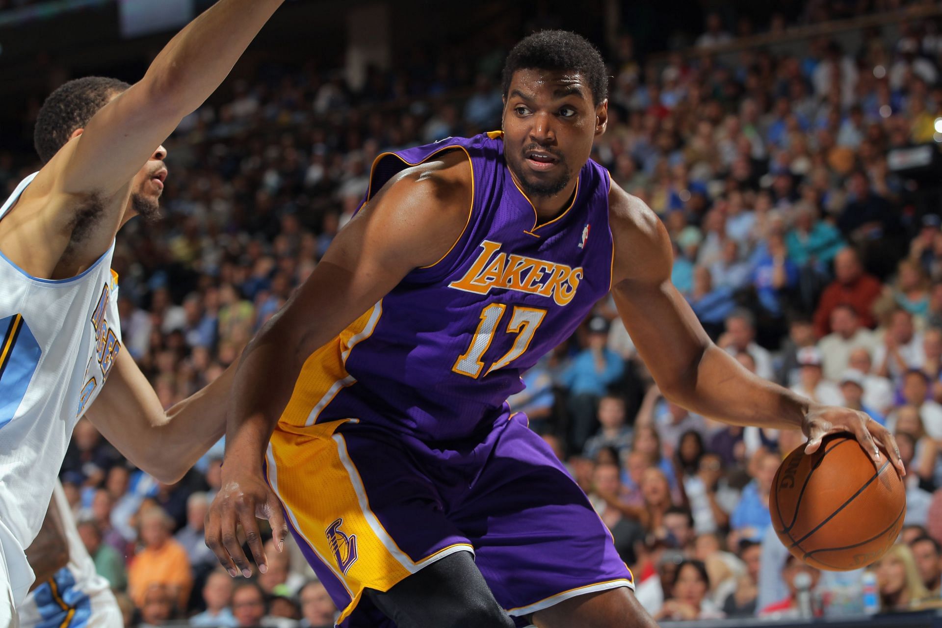 Former LA Lakers center Andrew Bynum