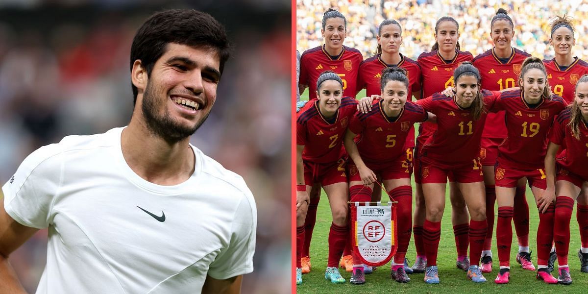 Carlos Alcaraz&rsquo;s supportive message for Spain&rsquo;s women&rsquo;s football team ahead of World Cup final