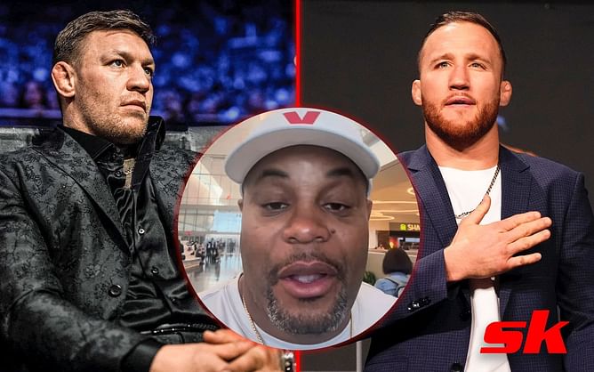 "Took a round from Khabib Nurmagomedov" - Justin Gaethje should fight for the title next instead of fighting Conor McGregor, claims Daniel Cormier