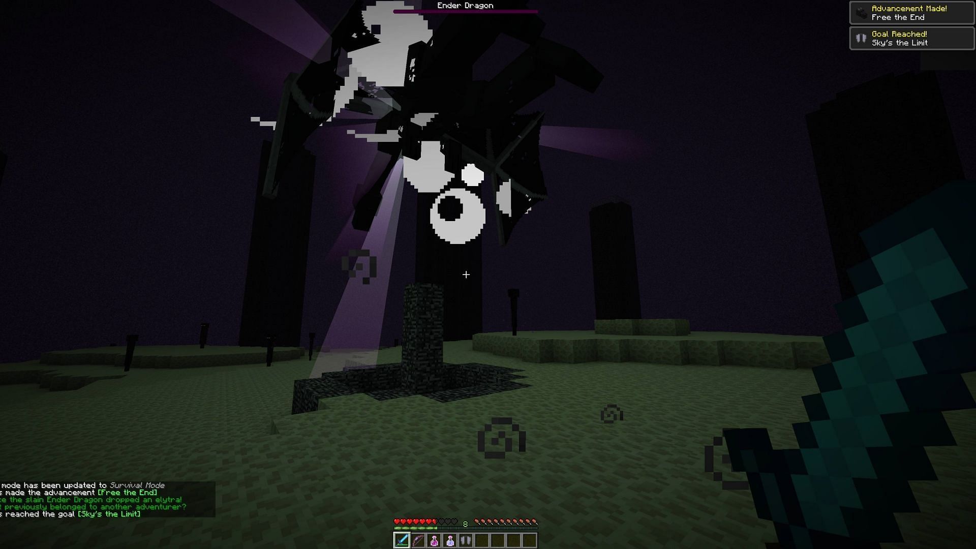Ender Dragon will drop Elytra through this Minecraft 1.20 mod (Image via CurseForge)