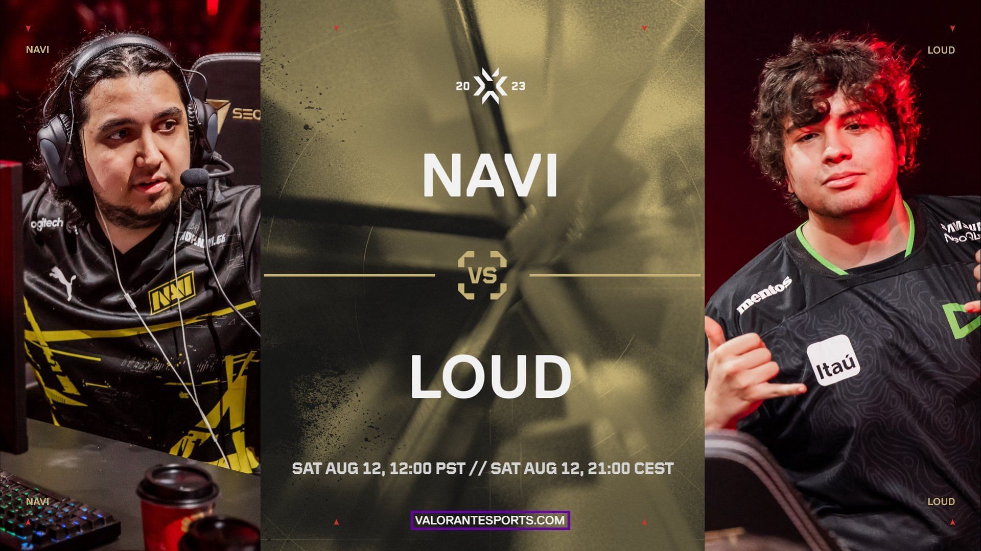 NAVI vs LOUD (Image via Riot Games)