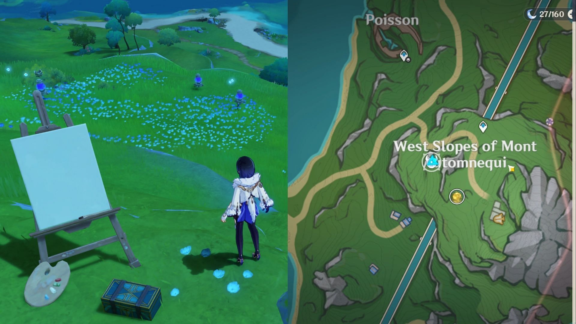 Location of the fourth puzzle (Image via HoYoverse)