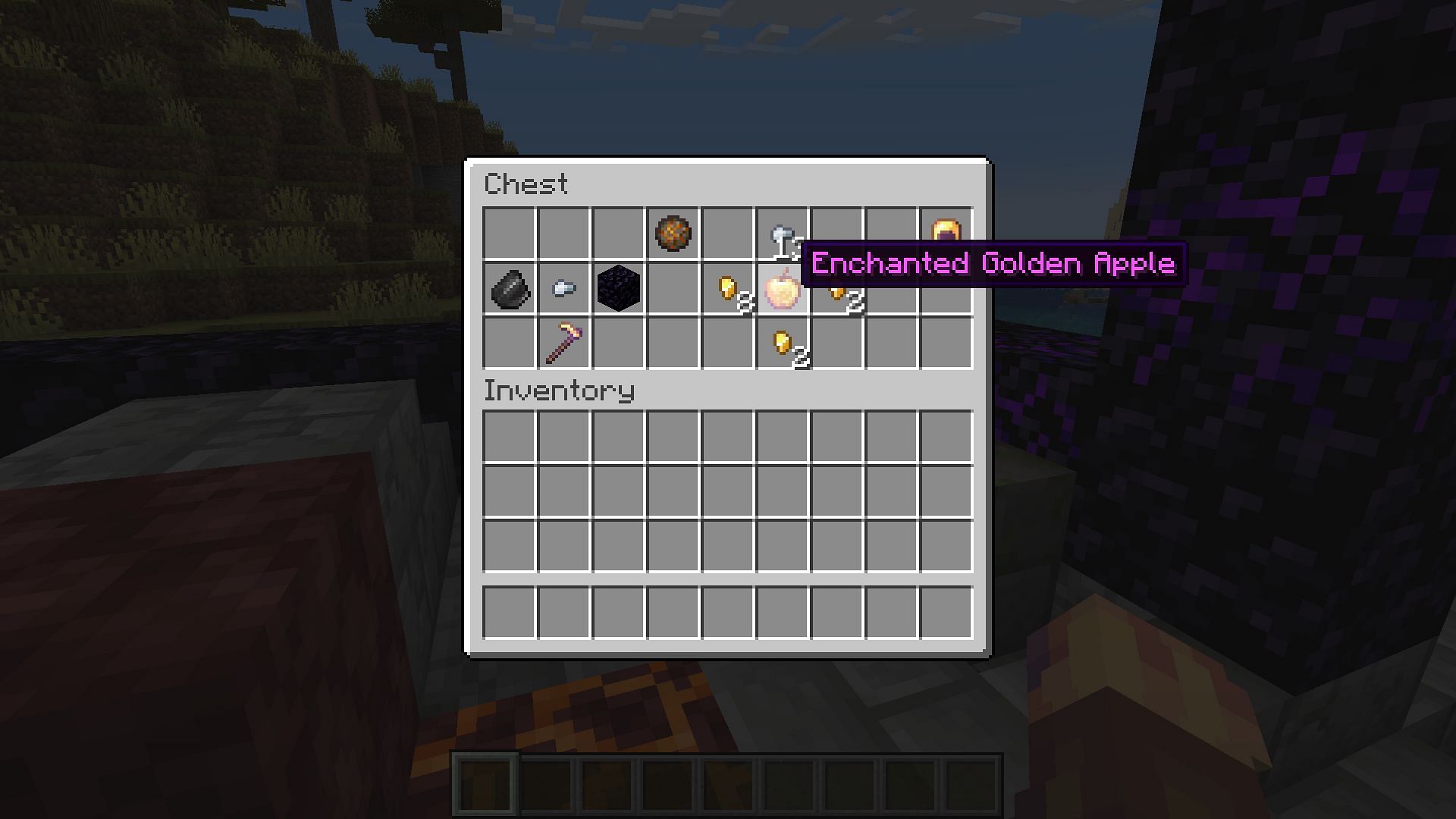This seed has some pretty great loot lined up for players using this seed (Image via Mojang)