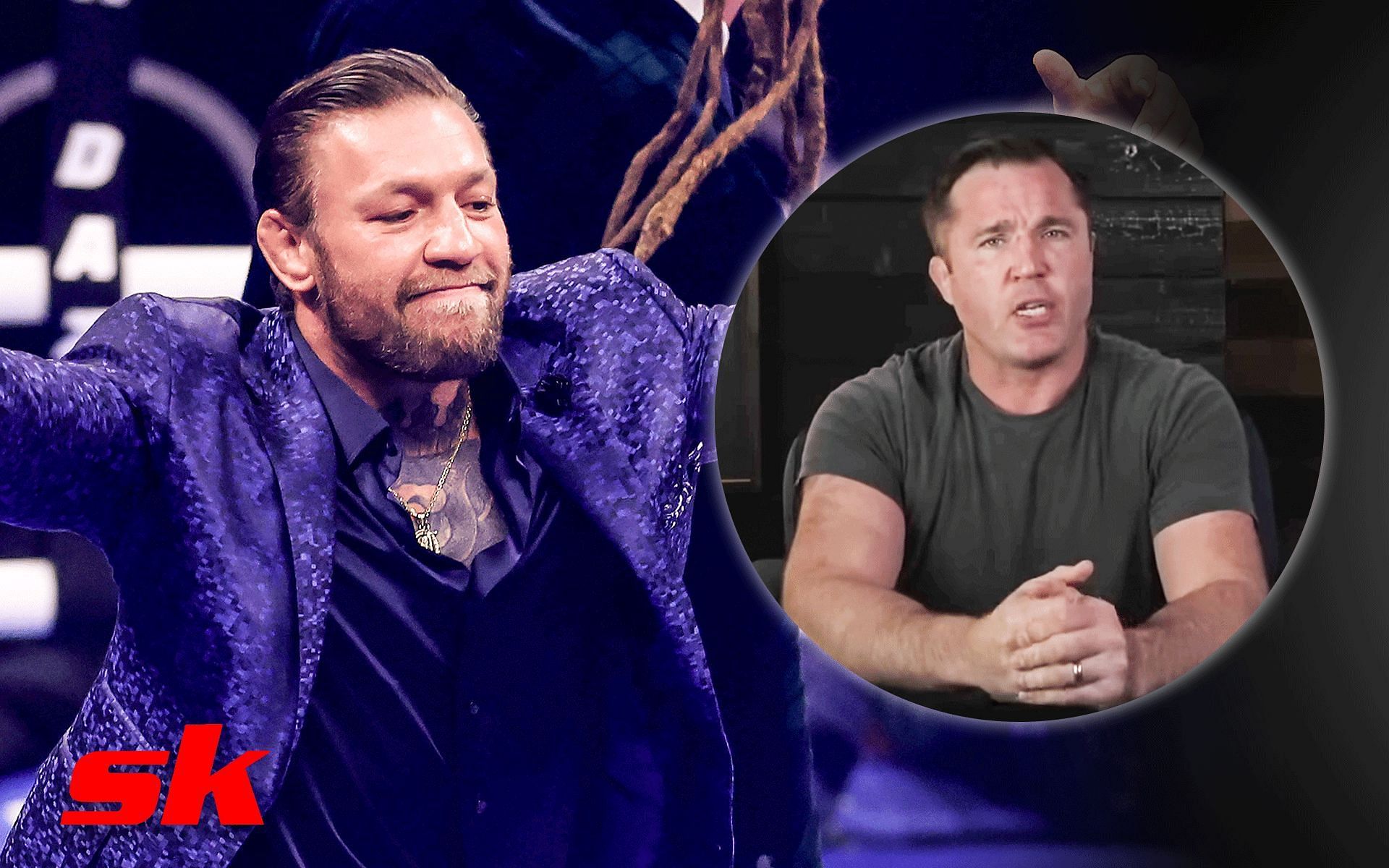 Conor McGregor (Left) and Chael Sonnen (Right) [*Image courtesy: Getty Images and Chael Sonnen YouTube channel]