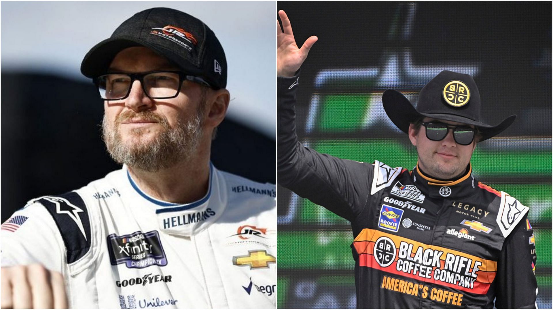 Dale Earnhardt Jr reacts on the situation surrounding Noah Gragson and his suspension 