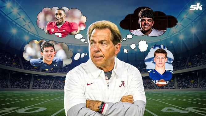 Nick Saban confirms first game "is not the end," Alabama QBs still fighting for starting job