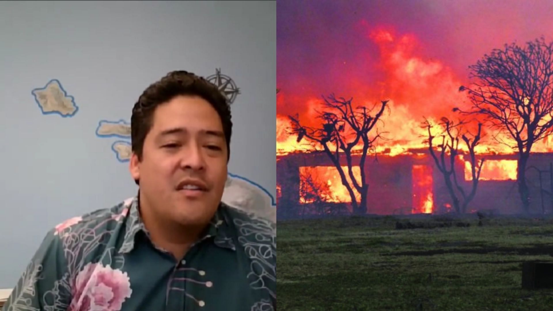M. Kaleo Manuel was responsible for delaying the release of water to combat Maui fires. (Image via X/End Wokeness)
