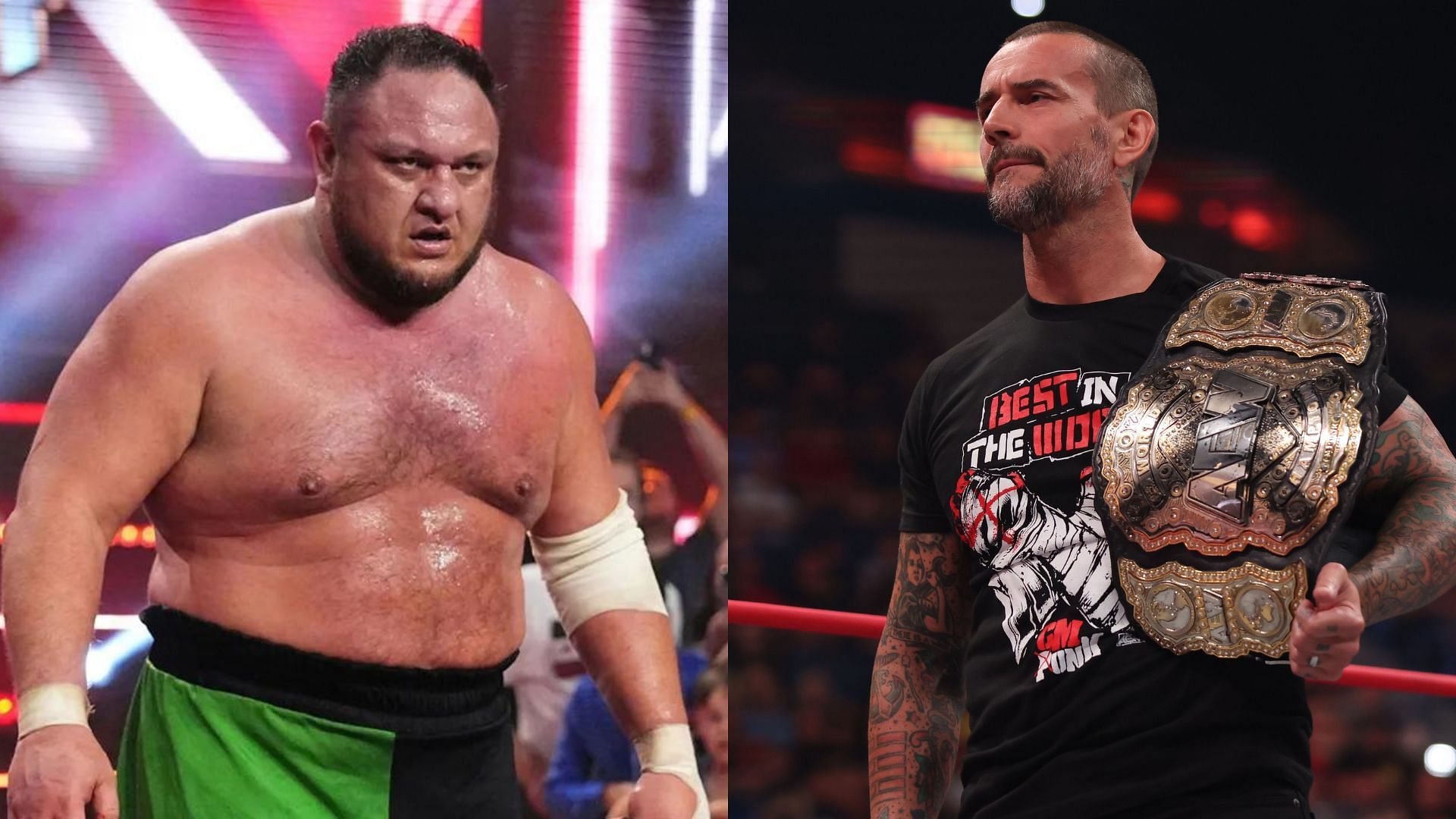 Samoa Joe was not able to take down CM Punk at All In