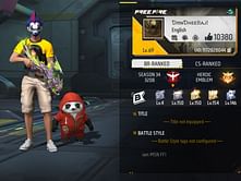 DMN Dheeraj’s Free Fire ID, stats, rank, guild, and more